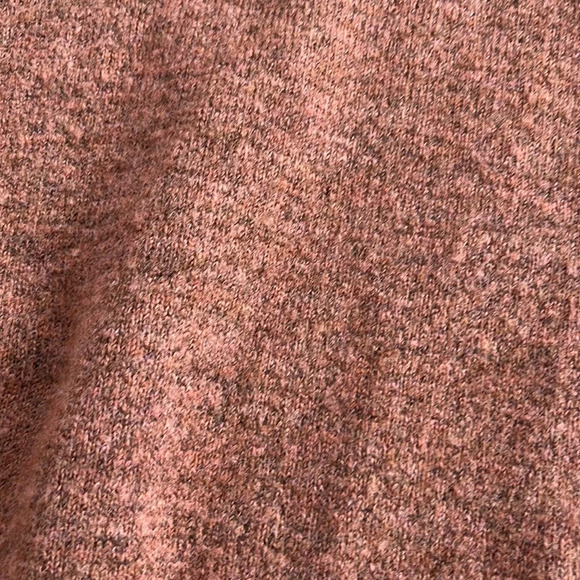 Topshop Oversized Pink Heather Gray Sweater Dress US 2 - Picture 2 of 3